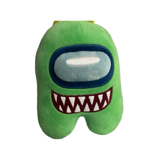 Just Toys Tokido Among Us Green Plush 6” Stuffed Toy RARE - Picture 3 of 16